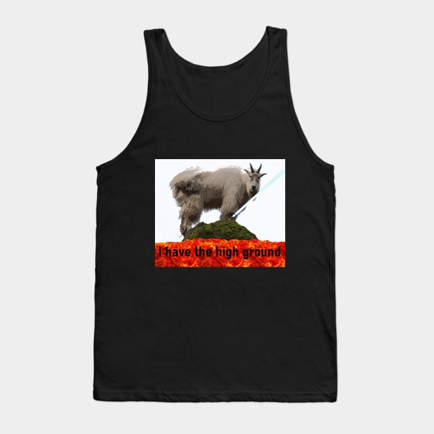 No Moral Dilemma Goat Tank Top by elisewied